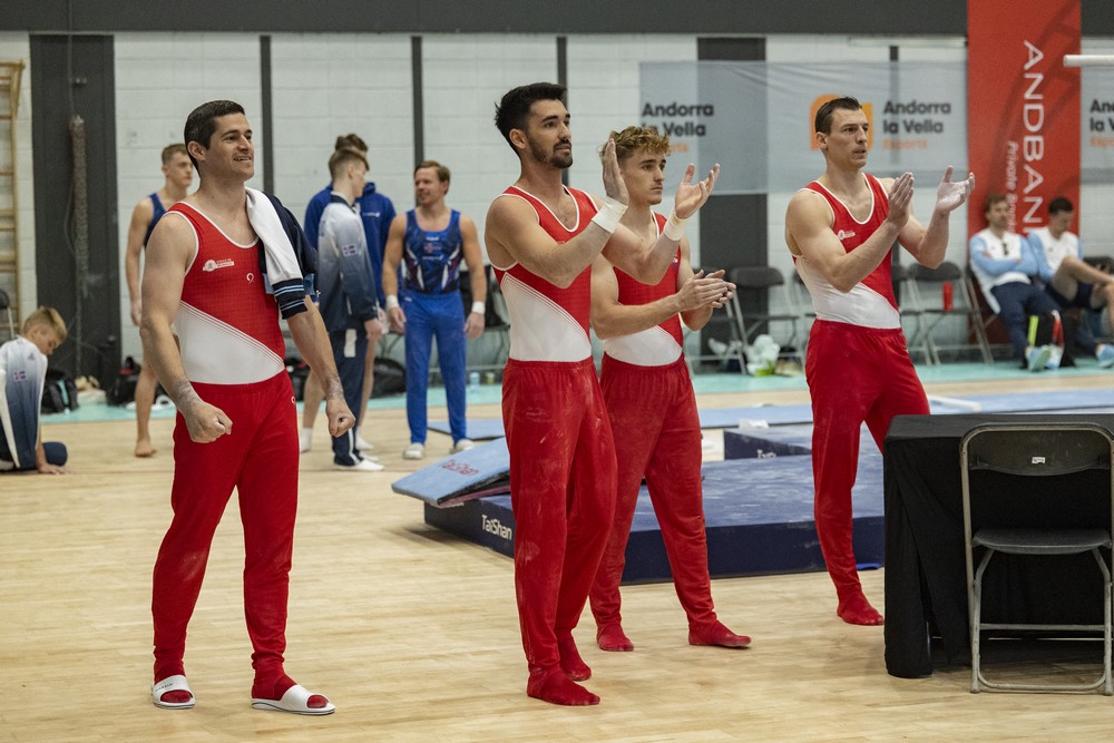 Gymnastique equipe hommes