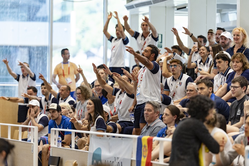 Judo Supporters Monaco en tribunes