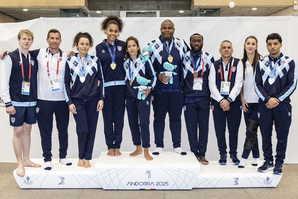 Judo 6 medailles