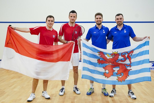 Arnaud BALDONI et Loic RUCHON squash Manu Vitali Direction de la Communication