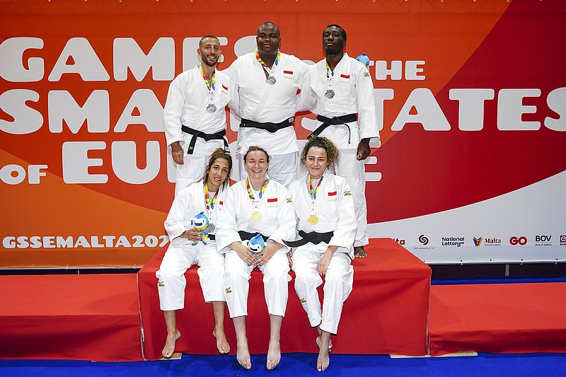 Medailles judo individuel Manu Vitali Direction de la Communication