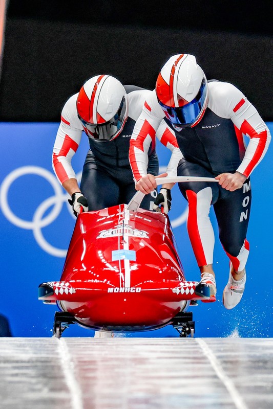 Bobsleigh Monaco Wander Roberto ANOC Olympic