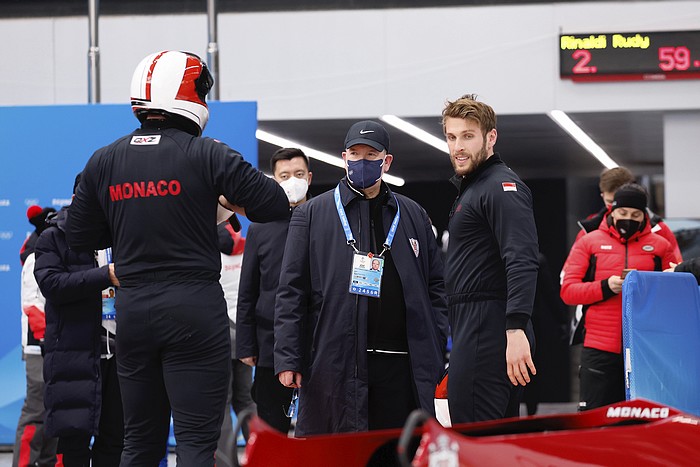 Bobsleigh entrainement DR