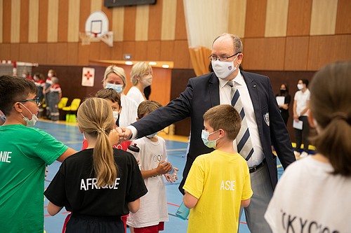 Journee olympique Prince avec les scolaires