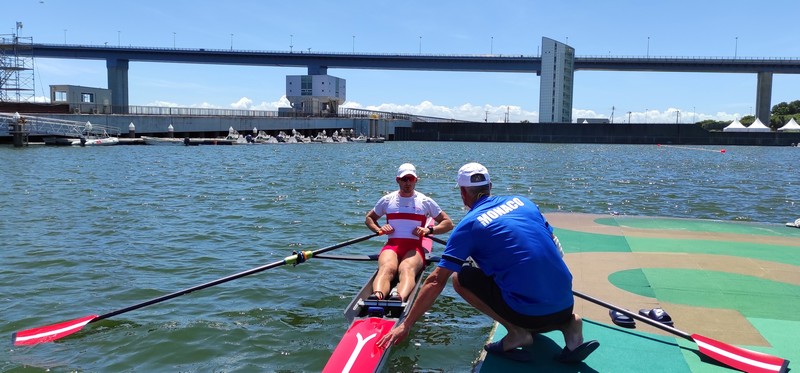 Tokyo 4 aviron entrainement